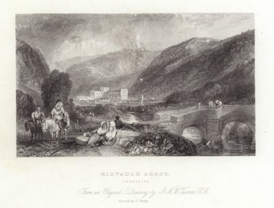Abadía de Rievaulx en Yorkshire de Joseph Mallord William Turner