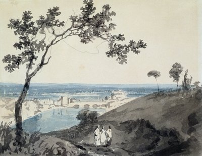 Roma, después de Richard Wilson (1714-82) de Joseph Mallord William Turner