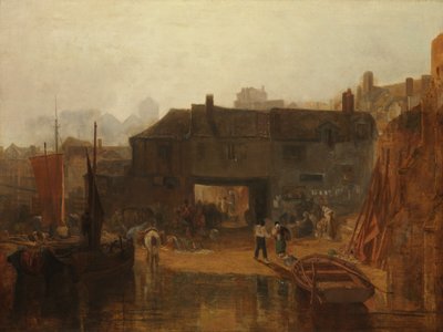 Saltash con el ferry de agua, Cornwall de Joseph Mallord William Turner