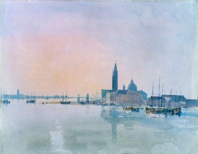 San Giorgio Maggiore desde la Dogana, 1819 de Joseph Mallord William Turner