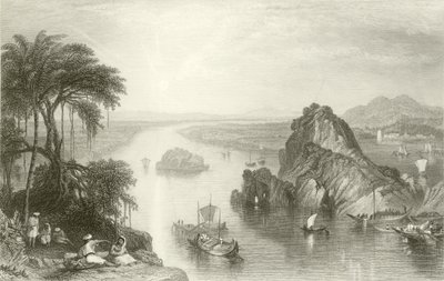 Escena en Colgong en el Ganges de Joseph Mallord William Turner
