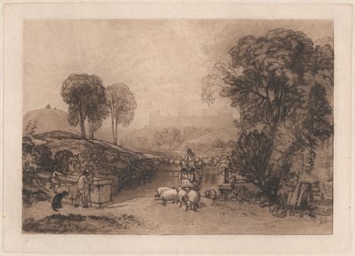 Lavado de ovejas, Windsor de Joseph Mallord William Turner