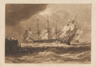 Barcos con brisa de Joseph Mallord William Turner