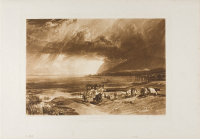 Solway Moss, placa 52 de Liber Studiorum de Joseph Mallord William Turner