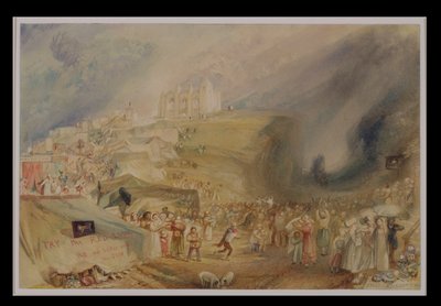 Colina de Santa Catalina, Guildford, Surrey, 1830 de Joseph Mallord William Turner