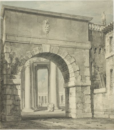 San Pedro visto a través de la Porta Angelica de Joseph Mallord William Turner