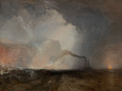 Staffa, Cueva de Fingal [1832, Royal Academy of Arts, Londres, catálogo de exposición]. de Joseph Mallord William Turner