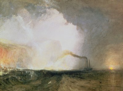 Staffa, la cueva de Fingal de Joseph Mallord William Turner