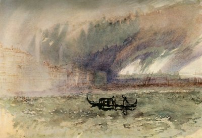 Tormenta en las lagunas, c1830, 1934 de Joseph Mallord William Turner