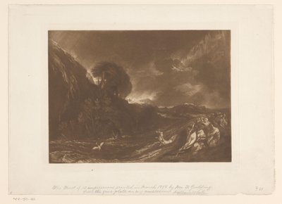 Paisaje tormentoso con inundaciones y ahogados
El diluvio
Estudios del paisaje (título de la serie)
Liber Studiorum (título de la serie) de Joseph Mallord William Turner