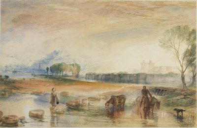 Puesta de Sol y Salida de la Luna de Joseph Mallord William Turner