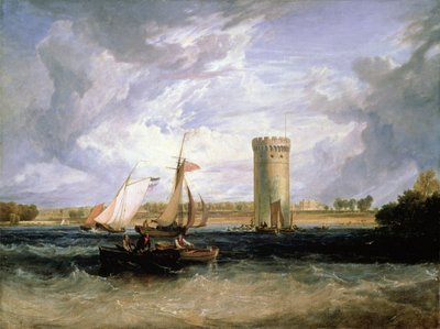 Tabley, la Residencia de Sir J.F. Leicester Bt.: Día Ventoso de Joseph Mallord William Turner