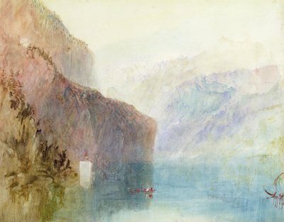 Capilla de Tell, Lago Lucerna, c.1841 de Joseph Mallord William Turner