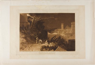 Décima plaga de Egipto, lámina 61 de Liber Studiorum de Joseph Mallord William Turner
