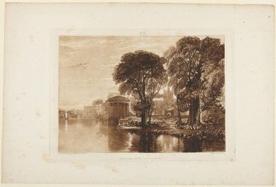La alcoba, Isleworth de Joseph Mallord William Turner