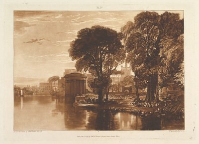 El Alcove, Isleworth Liber Studiorum, parte XIII, placa 63 de Joseph Mallord William Turner