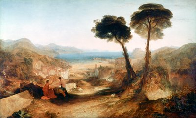 La Bahía de Baiae, con Apolo y la Sibila, c. 1823 de Joseph Mallord William Turner