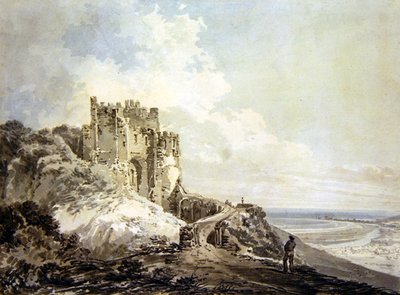 La torre del alguacil, castillo de Dover, c.1793 de Joseph Mallord William Turner