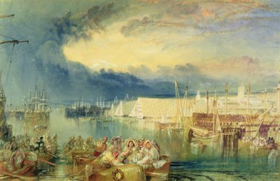 El astillero, Devonport, c.1825-29 de Joseph Mallord William Turner