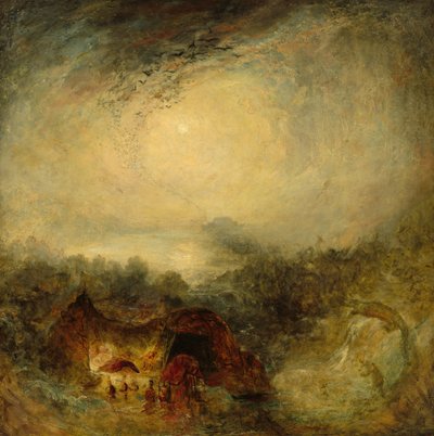 La tarde del diluvio de Joseph Mallord William Turner
