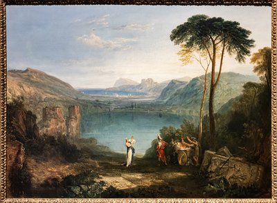 El lago del Averno, Eneas, la Sibila de Cumas de Joseph Mallord William Turner