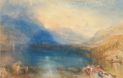 El lago de Zug, 1843 de Joseph Mallord William Turner