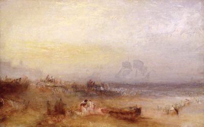 La mañana después de la tormenta, c.1840-45 (óleo sobre lienzo) de Joseph Mallord William Turner