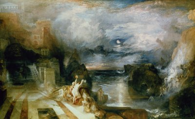 La despedida de Hero y Leandro de Joseph Mallord William Turner