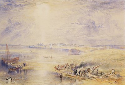 El Mar Rojo y Suez de Joseph Mallord William Turner