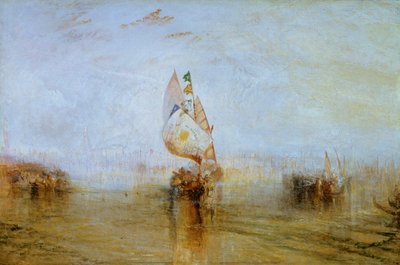 El Sol de Venecia yendo al Mar, 1843 de Joseph Mallord William Turner