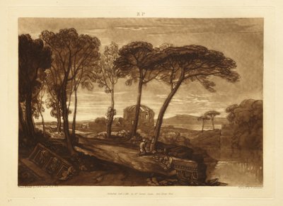 El templo de Minerva Médica de Joseph Mallord William Turner