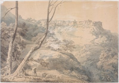 Tívoli con el Templo de la Sibila de Joseph Mallord William Turner