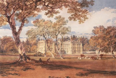 Towneley Hall de Joseph Mallord William Turner