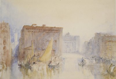 Venecia: La Academia, 1840 de Joseph Mallord William Turner