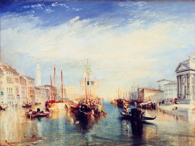 Venecia, desde el pórtico de la Madonna della Salute, c1835 de Joseph Mallord William Turner