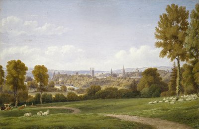 Vista de Oxford desde Headington de Joseph Mallord William Turner
