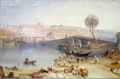 Vista del sitio y el castillo de Saint Germain en Laye de Joseph Mallord William Turner