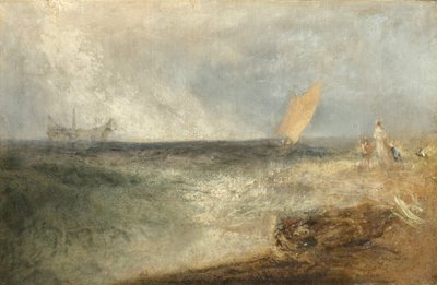 Vista de Margate, atardecer, c.1840 de Joseph Mallord William Turner