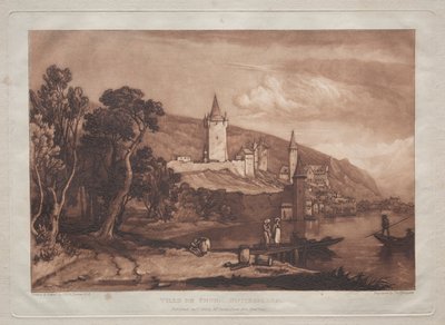 Ville de Thun de Joseph Mallord William Turner