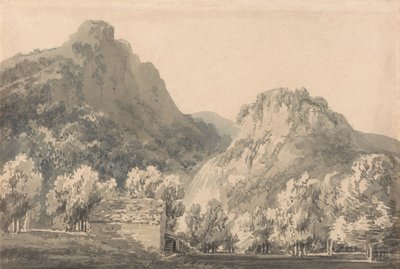 Cascada de Lodore, Cumberland de Joseph Mallord William Turner