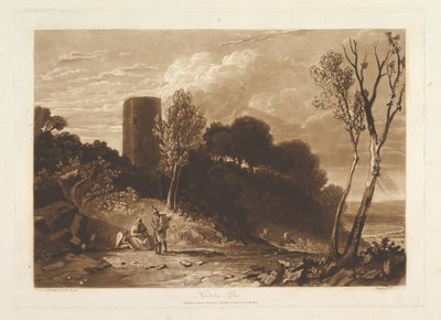 Winchelsea Sussex Liber Studiorum, parte IX, placa 42 de Joseph Mallord William Turner