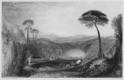 La rama dorada, del cuadro en la Galería Vernon de after Joseph Mallord William Turner