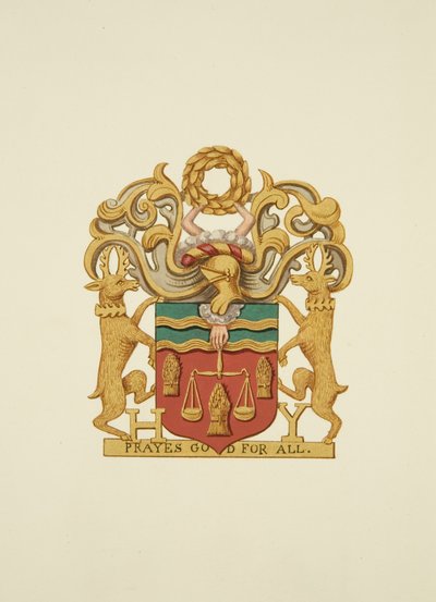 Escudo de Armas de los Panaderos, inscrito 