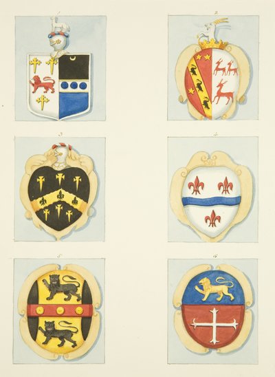 Escudos de armas en San James de Joseph Manning