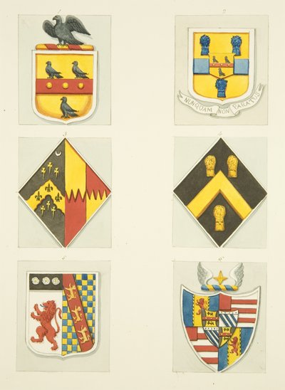 Escudos en la Iglesia de Santiago de Joseph Manning