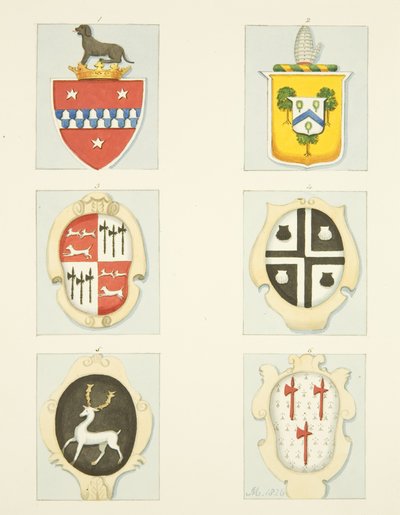 Escudos de Armas en St James de Joseph Manning