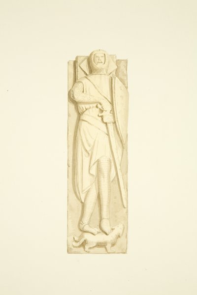 Efigie de Robert de Berkeley en St Mary Redcliffe de Joseph Manning
