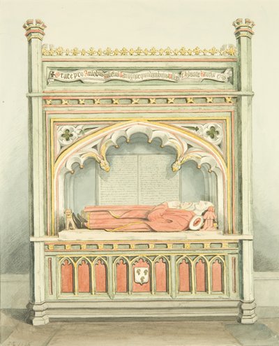 Monumento a William Canynges en St Mary Redcliffe de Joseph Manning