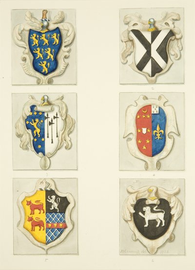 Escudos de armas monumentales en St Philip