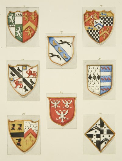 Escudos monumentales en la Iglesia de St Augustine de Joseph Manning